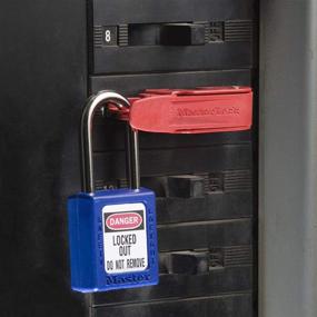 img 2 attached to 🔒 Enhanced Master Lock 493B Circuit Breaker Lockout, Single and Double Toggles with Tagout Functionality