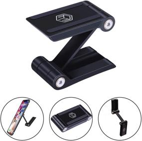 img 4 attached to 📱 Sancore Car Phone Mount Magnetic: Foldable Dashboard Phone Holder for iPhone 12 Pro 11, Galaxy S20/ S21 Radar Laser Detector Car Camera Recorder Mount