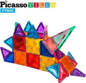 img 2 attached to Magnetic PicassoTiles: Building Toys for Educational Development and Construction Play