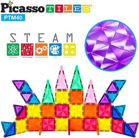 img 4 attached to Magnetic PicassoTiles: Building Toys for Educational Development and Construction Play