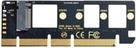 💻 ngff m-key nvme m.2 ssd в адаптер pci-e express 3.0 16x x4 (без кронштейна) логотип