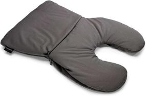 img 2 attached to Charcoal Samsonite Magic Travel Pillow - 2-in-1, One Size for Optimal Comfort
