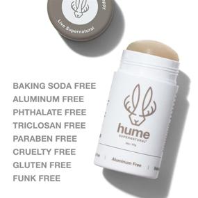 img 2 attached to 🥥 Hume Natural Mineral-Coconut Deodorant - Organic Aluminum-Free Deodorant for Women & Men, Coconut, Probiotic & Mineral Anti-Sweat Deodorant – Fragrance-Free 2 oz