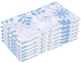 img 1 attached to Juvale 3 Pack Snowflake Themed Plastic