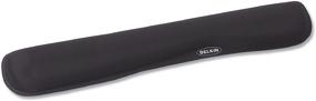 img 1 attached to 🖤 Black Keyboard Gel Wrist Pad - Belkin F8E263-BLK WaveRest