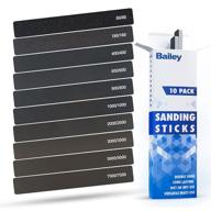 🪵 sanding sticks plastic models - 10 pack: achieve a smooth finish with ease logo