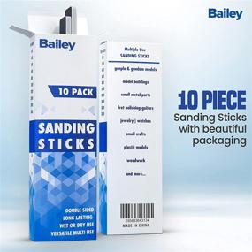 img 3 attached to 🪵 Sanding Sticks Plastic Models - 10 Pack: Achieve a Smooth Finish with Ease