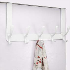 img 2 attached to 🧥 SKOLOO Over Door Hook Coat Organizer