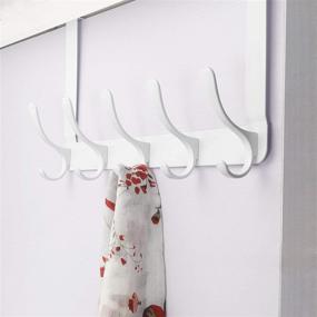 img 3 attached to 🧥 SKOLOO Over Door Hook Coat Organizer