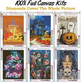 img 3 attached to Diamond Painting Halloween Skeleton Suitable