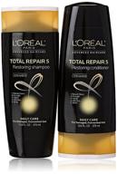 loreal repair shampoo conditioner packaging logo