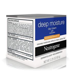 img 1 attached to Neutrogena Deep Moisture Day Cream SPF 20: A Skin Hydrating Solution - 2.25 Ounce