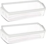 🔍 kitchen basics 101 w10321304 whirlpool replacement door bin - find the perfect fit for your refrigerator (2-pack) - ap6019471, 2179575, ps3489569, and more логотип