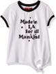 all mankind t shirt available sidetie girls' clothing for tops, tees & blouses logo