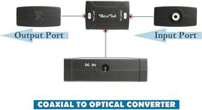 img 2 attached to Преобразователь коаксиальный в оптический Toslink от Whizzotech