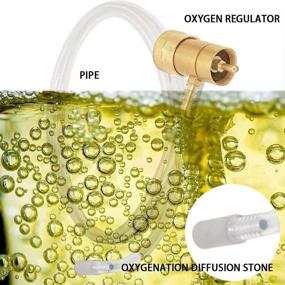 img 2 attached to 🍻 Enhance Your Home Brewing Experience with Joywayus Oxygen Injection System: Oxygenation Kit with Diffusion Stone