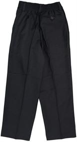 img 1 attached to 👖 Armando Martillo Boys' Front Elastic Regular Clothing and Pants