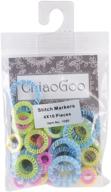 🧵 chiaogoo stitch markers set (1090) - pack of 40 logo