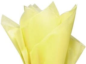 img 1 attached to Light Yellow Gift Tissue Paper