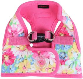 img 3 attached to 🌸 Find Your Perfect Fit with Puppia Authentic Spring Garden Harness B