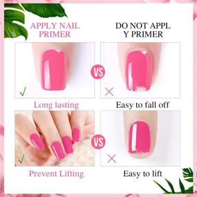 img 2 attached to 💅 Комплект Vrenmol Nail Prep - долговечный гель-лак и алкидный порошок для связки, препарат для основы и дегидратор для профессионального нанесения поли-ногтей.