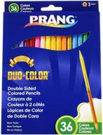 🖍️ prang x22118 duo pencils - pack of 36 with 18 assorted colors logo