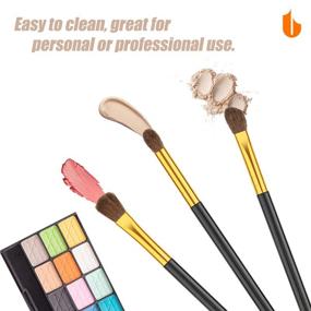 img 1 attached to Urbanstrive Professional Makeup Brushes Eyeshadow Tools & Accessories