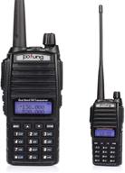 📻 enhanced baofeng uv-82 vhf uhf fm dual band transceiver two way radio logo