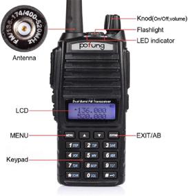 img 2 attached to 📻 Enhanced BAOFENG UV-82 VHF UHF FM Dual Band Transceiver Two Way Radio