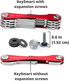 img 1 attached to KeySmart - Compact Key Holder And Keychain Organizer (Up To 14 Keys)
