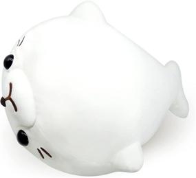 img 2 attached to 🥰 Adorable 19.6'' Chubby Seal Plush Stuffed Animal: Kawaii Soft Toy Pillow, Perfect Gift for Adults!