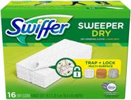 swiffer sweeper dry cloth refill-lavender vanilla & comfort-16 count (2 pack) - superior cleaning and long-lasting freshness! logo