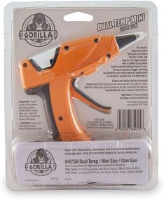img 2 attached to Gorilla Dual Temp Hot Glue Gun - Mini Orange, Pack of 1 (8401508): The Ultimate Crafting Tool!