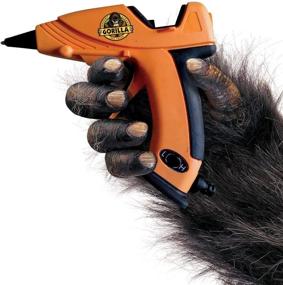 img 1 attached to Пистолет для горячего клея Gorilla Dual Temp - Мини Оранжевый, упаковка 1 шт. (8401508): Идеальный инструмент для рукоделия!