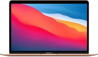 2020 apple macbook air laptop with m1 chip: retina display, 8gb ram, 256gb ssd, touch id - gold logo