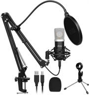 микрофон профессиональный потоковый мембранный подкастинг（um 925） логотип