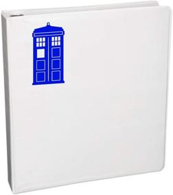 img 1 attached to Bargain Max Decals - Наклейка Tardis DW Whovian: Универсальная 4" (Синяя) для автомобилей, ноутбуков и блокнотов.