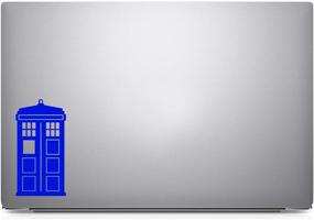 img 2 attached to Bargain Max Decals - Наклейка Tardis DW Whovian: Универсальная 4" (Синяя) для автомобилей, ноутбуков и блокнотов.