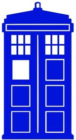 img 4 attached to Bargain Max Decals - Наклейка Tardis DW Whovian: Универсальная 4" (Синяя) для автомобилей, ноутбуков и блокнотов.