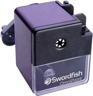🔪 swordfish 40305 omnipoint: the ultimate purple manual pencil sharpener for 8-12 mm versatility logo