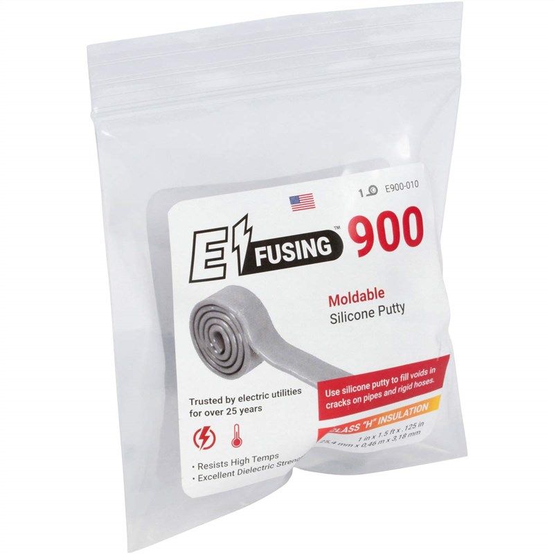 E/FUSING 900 Moldable Silicone Putty - Black: : Industrial &  Scientific