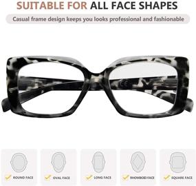 img 2 attached to 👓 Optical Vision Women's Reading Glasses - Stylish Ladies Readers