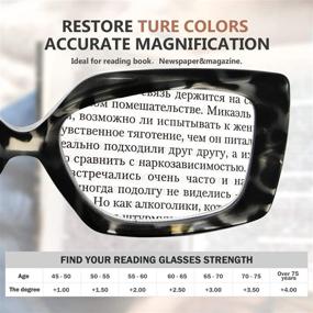 img 1 attached to 👓 Optical Vision Women's Reading Glasses - Stylish Ladies Readers