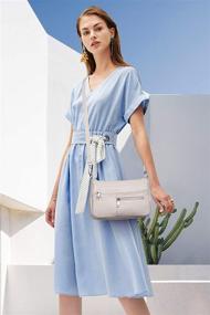 img 2 attached to 👜 O131E, Классическая черная женская сумка и кошельки от OVER EARTH.