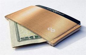 img 2 attached to Black Infinity Wallet - Minimalist Men's and Women's Accessories