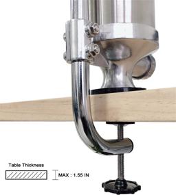 img 1 attached to 🌭 MASTER FENG Sausage Stuffer: Efficient Stainless Steel Homemade Sausage Maker with 8 Stuffing Tubes