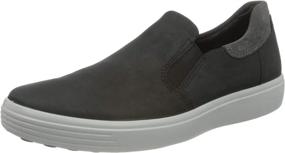 img 4 attached to ECCO Street Sneaker: The Ultimate Magnet Shadow Men's Shoes for Loafers & Slip-Ons - A Must-Have Footwear!