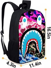 img 3 attached to Двухслойный рюкзак SchoolBag Outdoor Bookbag