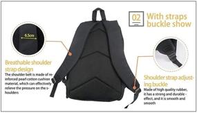 img 1 attached to Двухслойный рюкзак SchoolBag Outdoor Bookbag