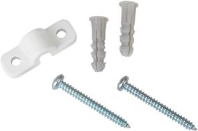 img 2 attached to 🔧 ClosetMaid 7561 Concrete Installation Shelf Clips, 12-Pack - White Color